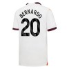 Maillot de Supporter Manchester City Bernardo 20 Extérieur 2023-24 Pour Homme